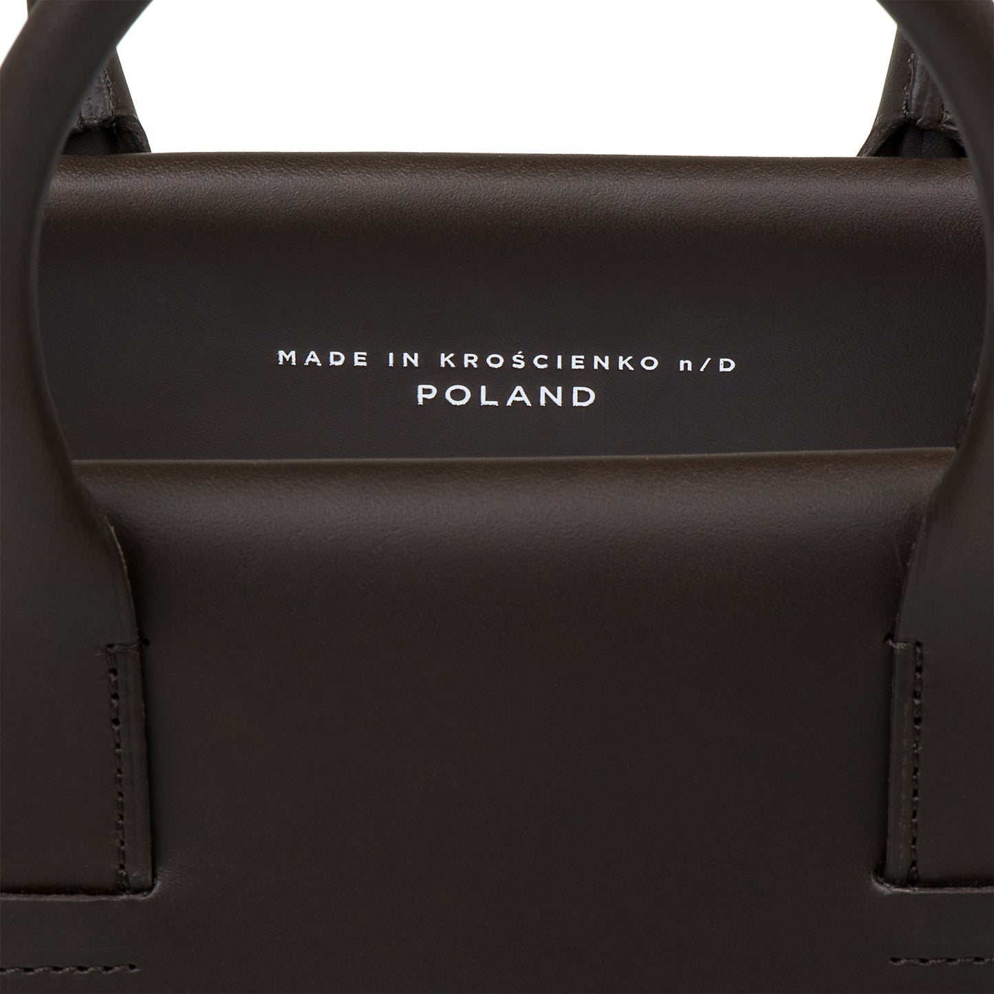 sac à main en cuir brun