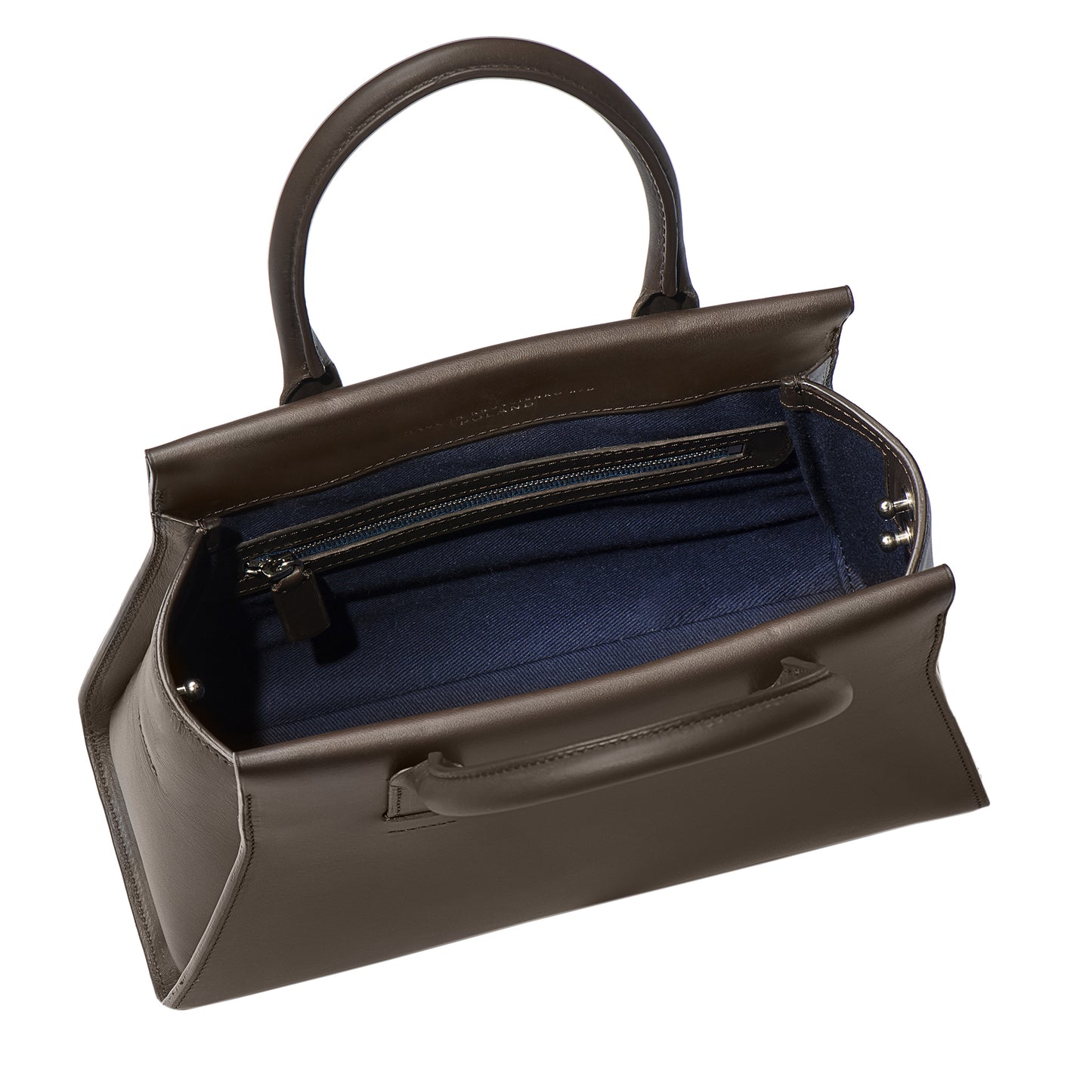 sac à main en cuir brun