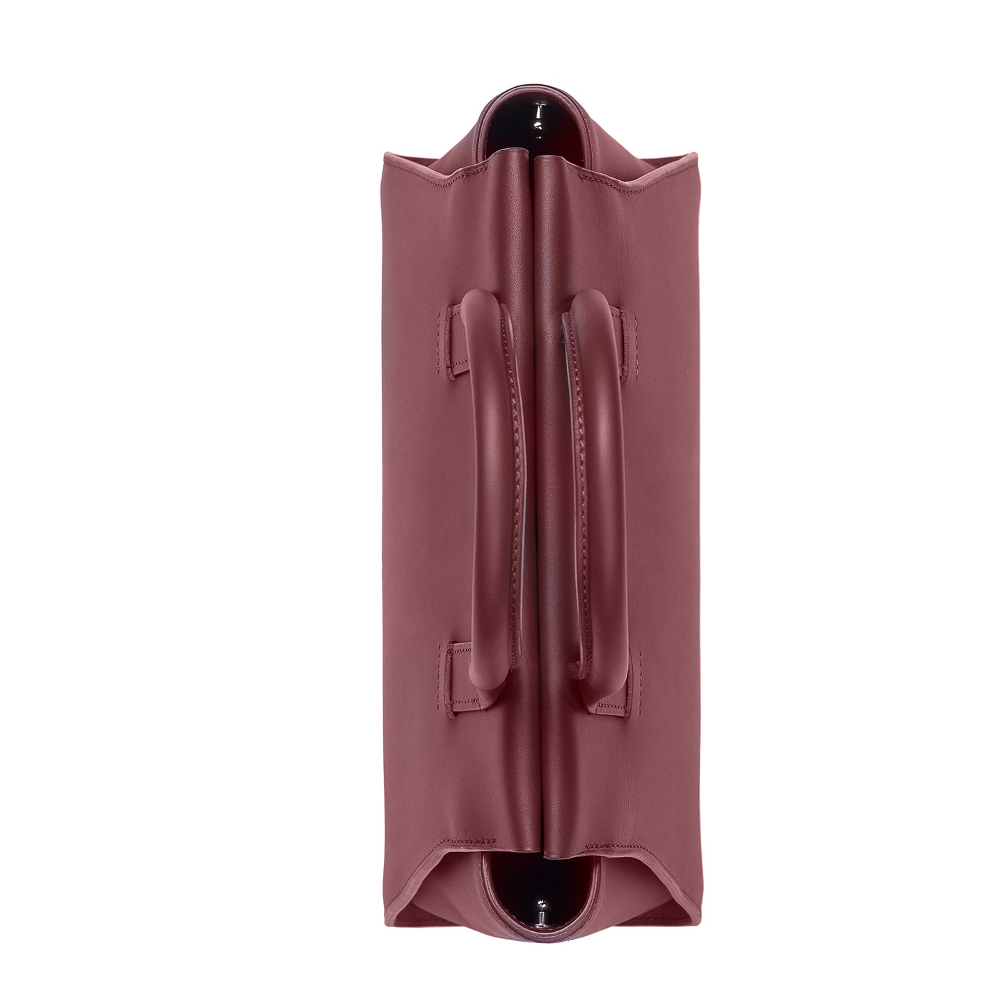 sac à main en cuir bordeaux