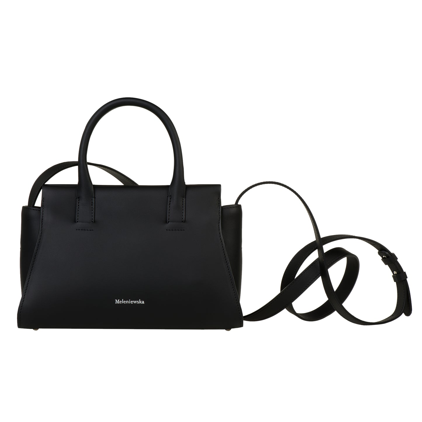 sac à main en cuir noir