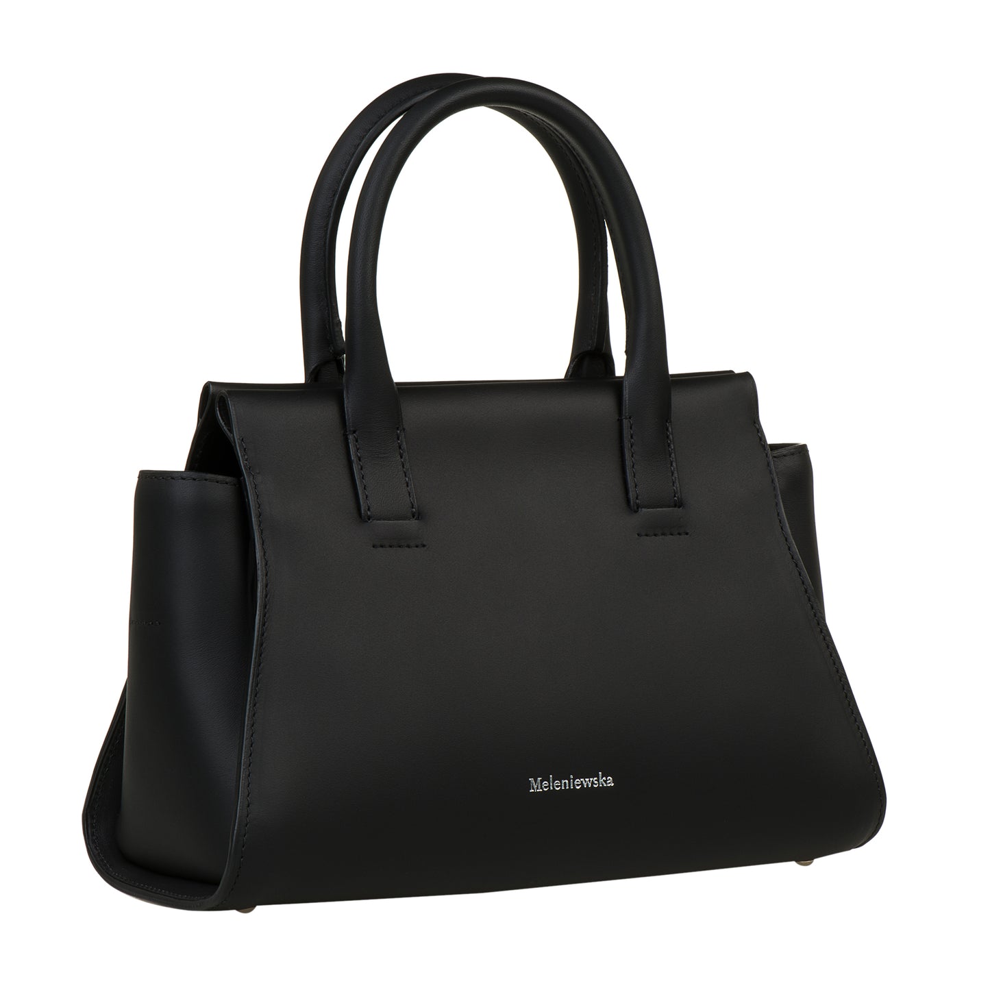 sac à main en cuir noir